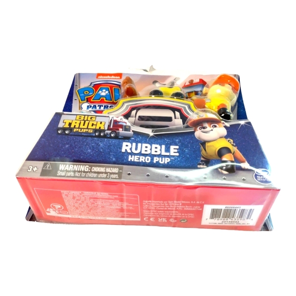 Paw Patrol Big Truck Pups Rubble Hero Pup Toy Collectible - Picture 7 of 8
